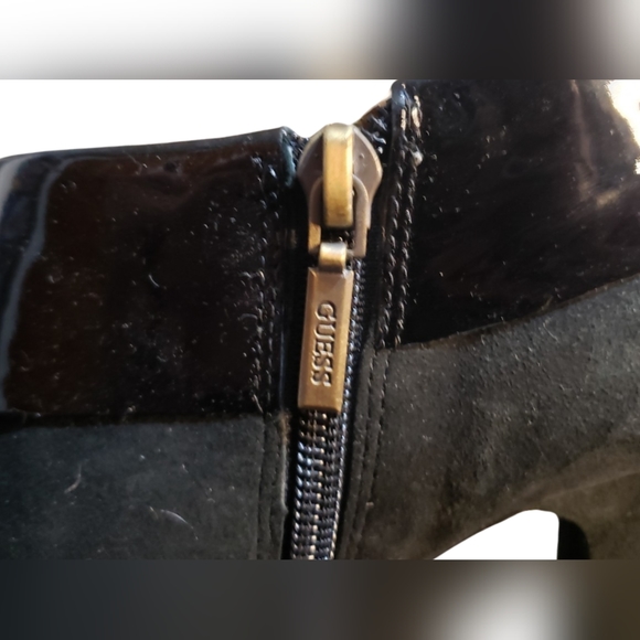 Guess Bootie Heels Women's 8½ Leather Upper - Picture 4 of 7